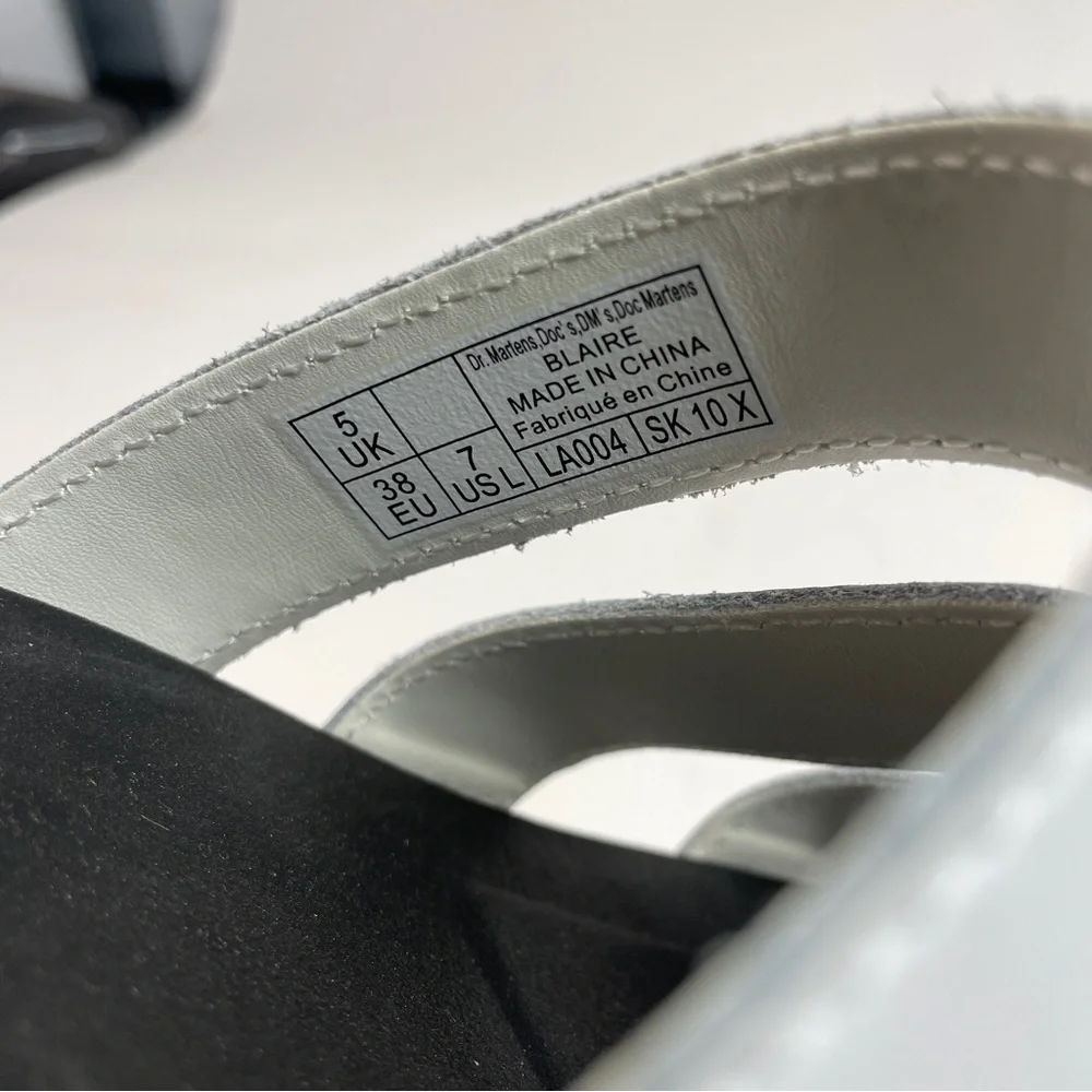 Doc Dr. Martens Blaire Platform Sandal “White” 2023 - Picture 5 of 5